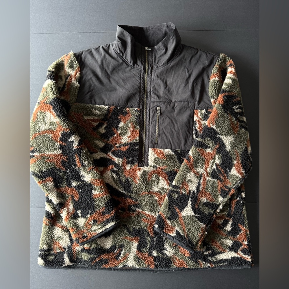 L.L. Bean Multicolor Fleece Pullover